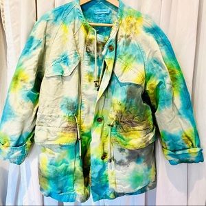 Isabel Marant etoile tie dye jacket